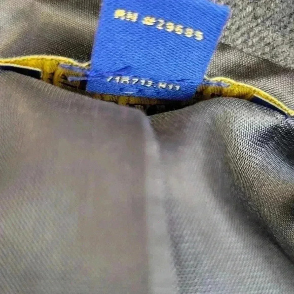 Pendleton Woolen Mills Women Virgin Wool Full Zip Dress Jacket Beige Sz 10 - Picture 10 of 11